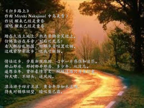 归途